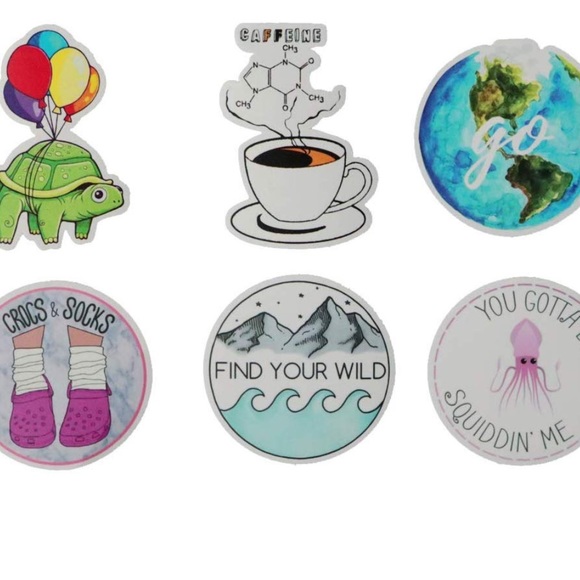 100 Pieces Hydro Flask Stickers assorted - Picture 4 of 5